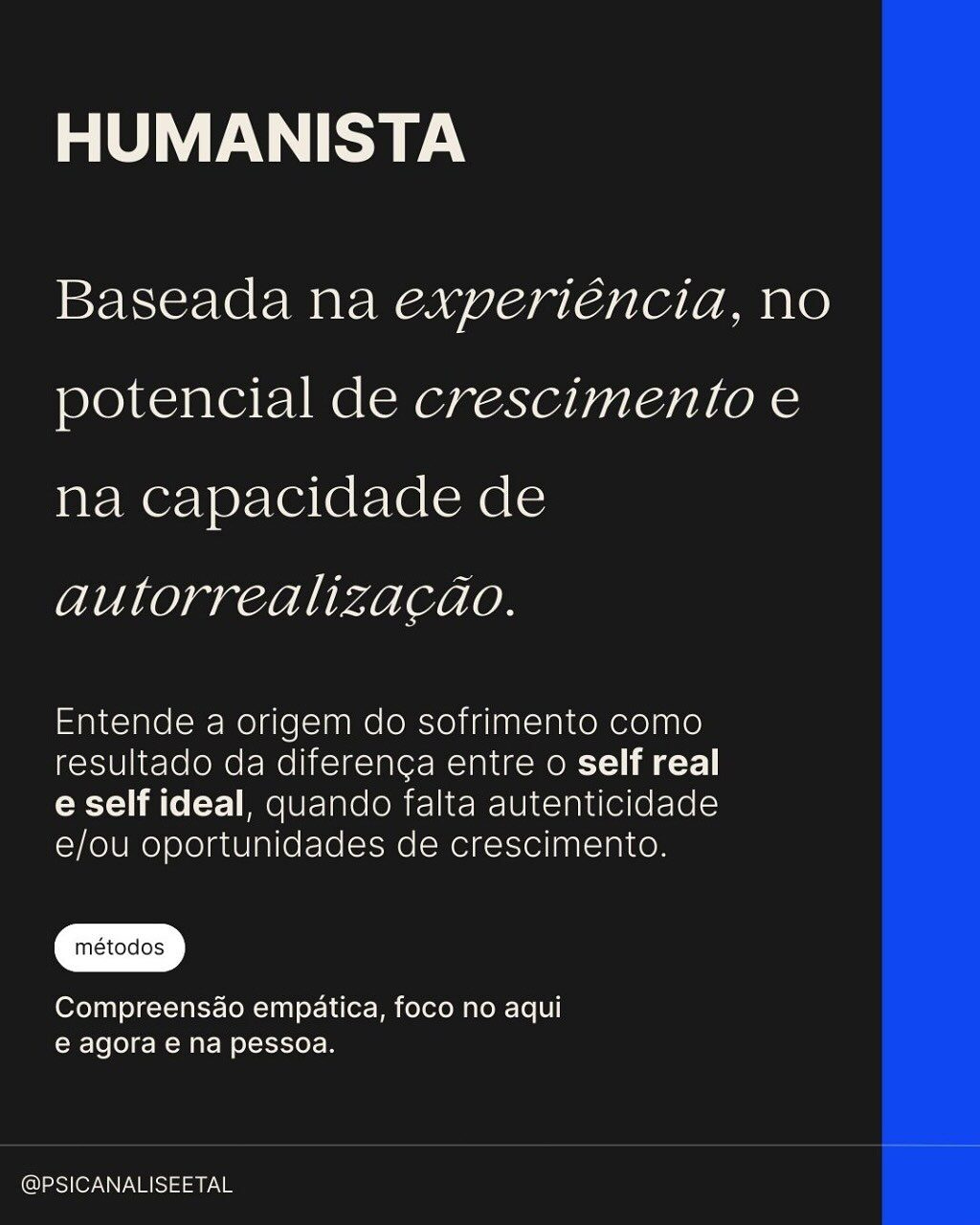 Instagram post from psicanaliseetal. This post is in position 3.