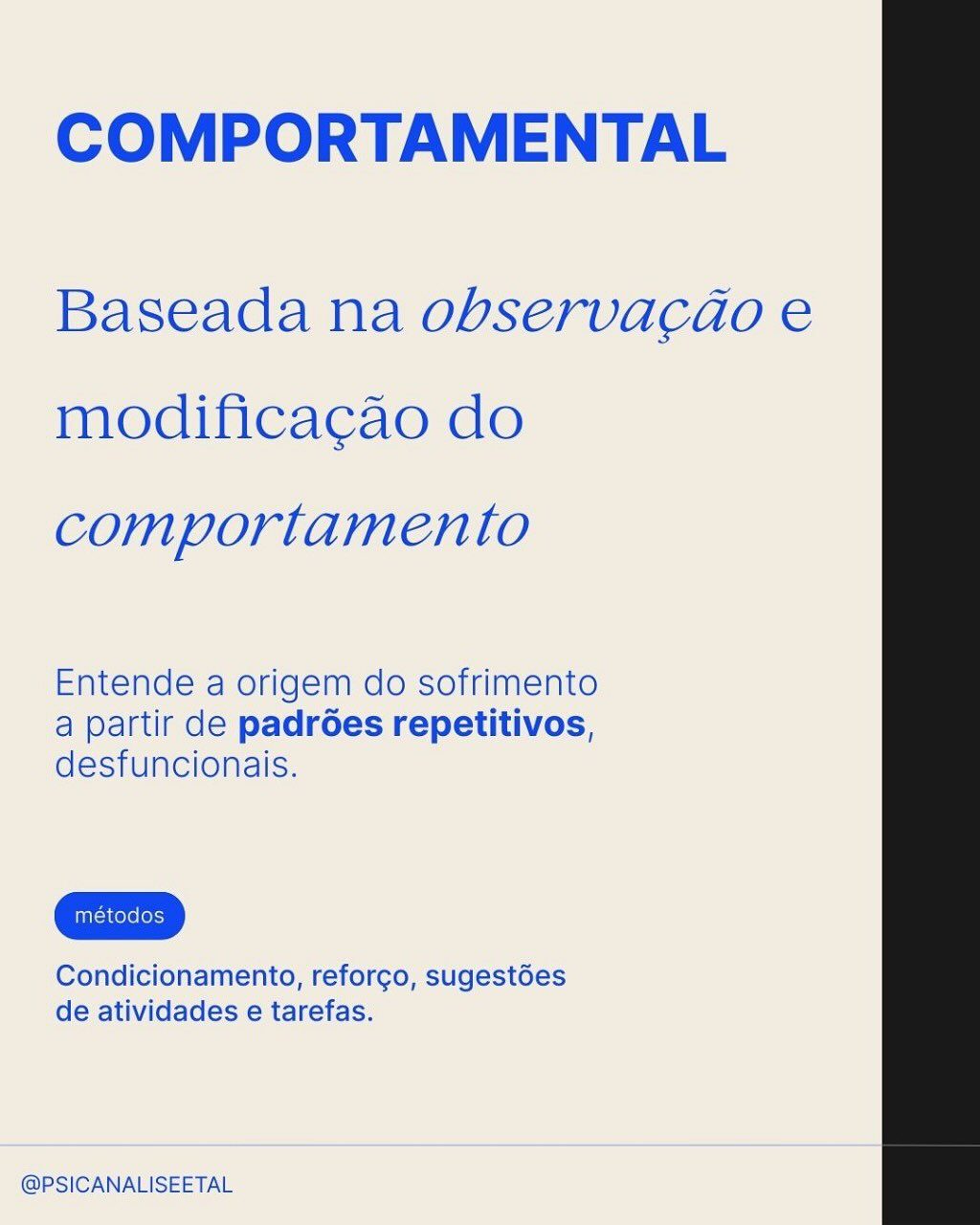 Instagram post from psicanaliseetal. This post is in position 2.