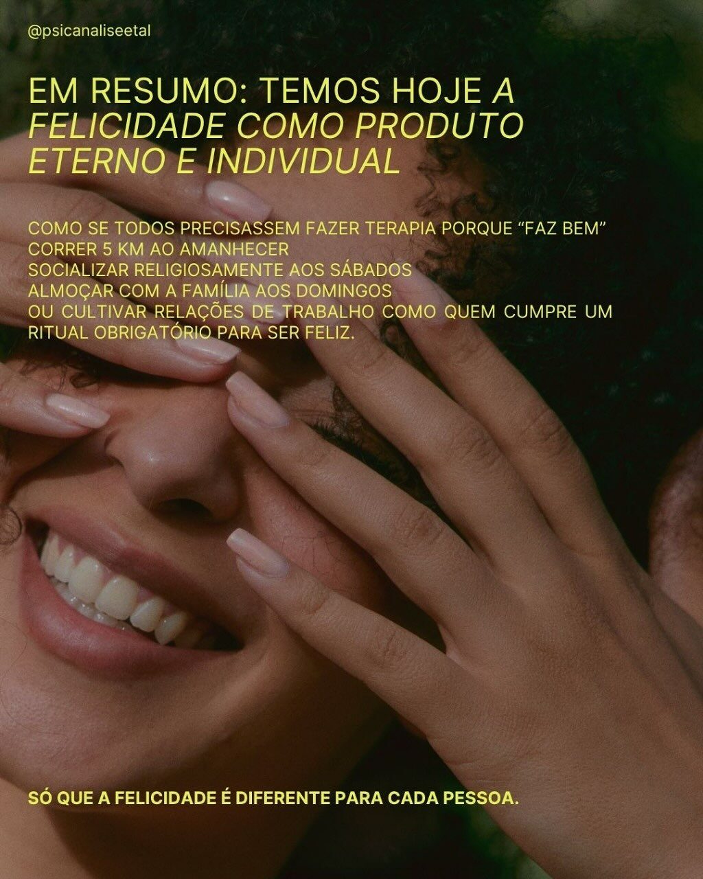 Instagram post from psicanaliseetal. This post is in position 7.